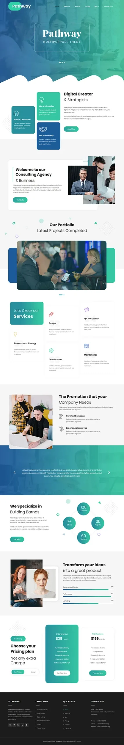 IT Business WordPress Theme