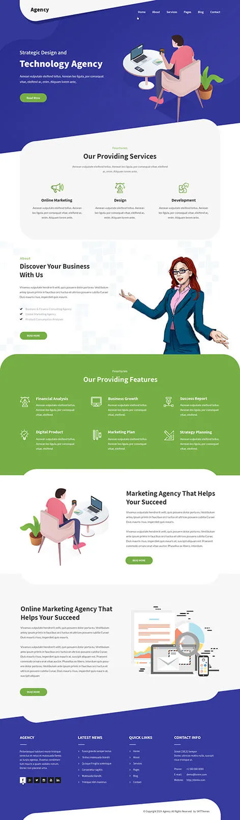 Agency WordPress Theme