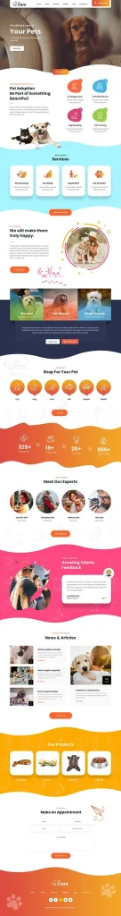 Animal Rescue WordPress Theme