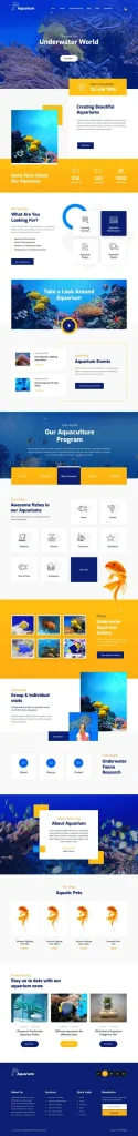 Aquarium WordPress Theme