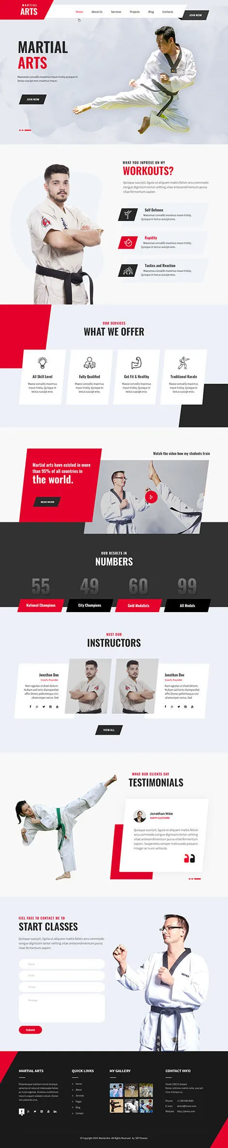 Boxing WordPress Theme