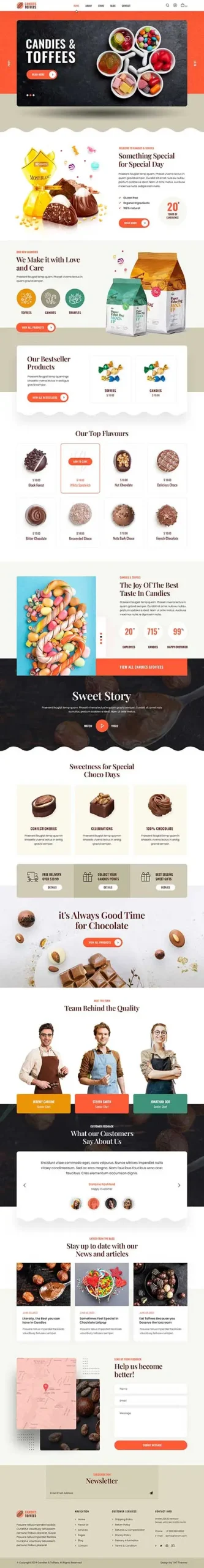 Candy WordPress Theme