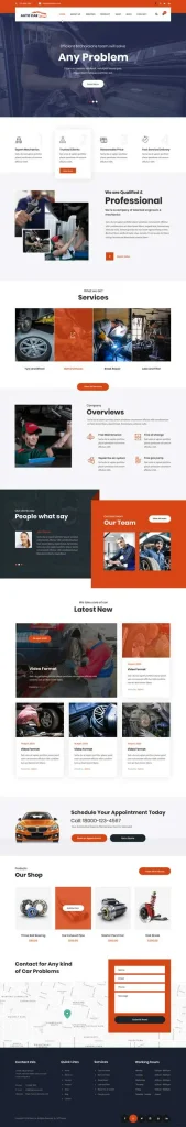 Car Dealer WordPress Theme