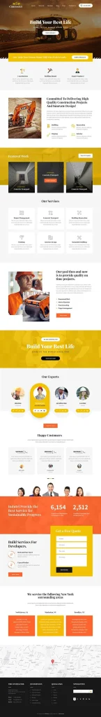 Contractor WordPress Theme