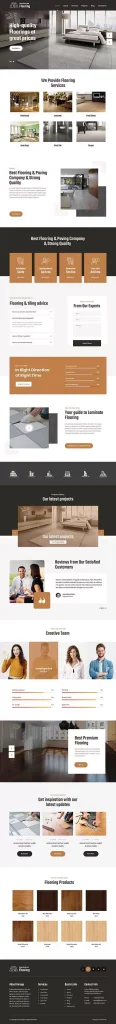 Flooring WordPress theme