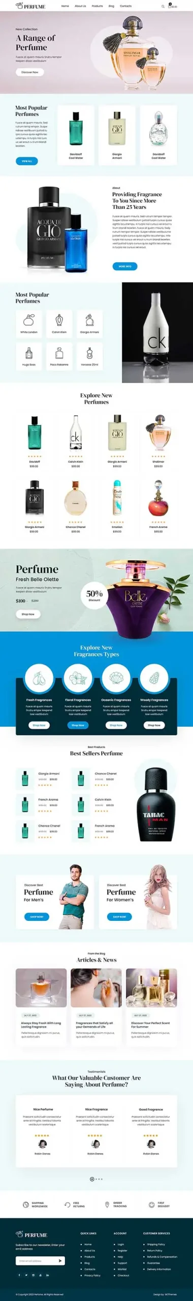 Fragrance WordPress Theme