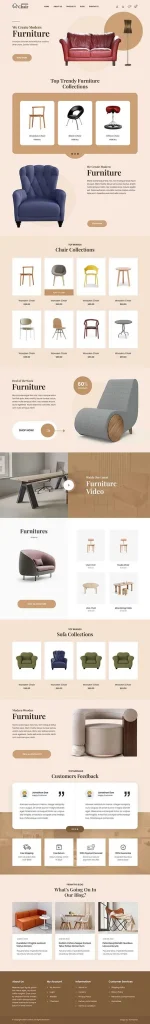 Furniture Store WordPress Theme