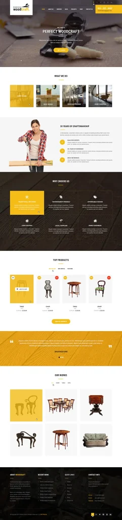 Furniture WordPress Theme