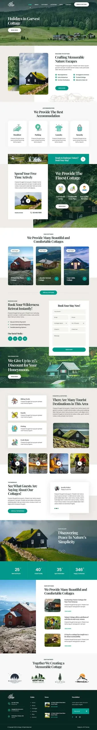 Guest House WordPress Theme