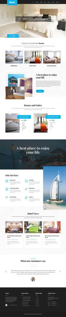 Hoteller WordPress Theme