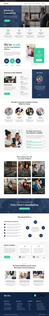 IT Consulting WordPress Theme