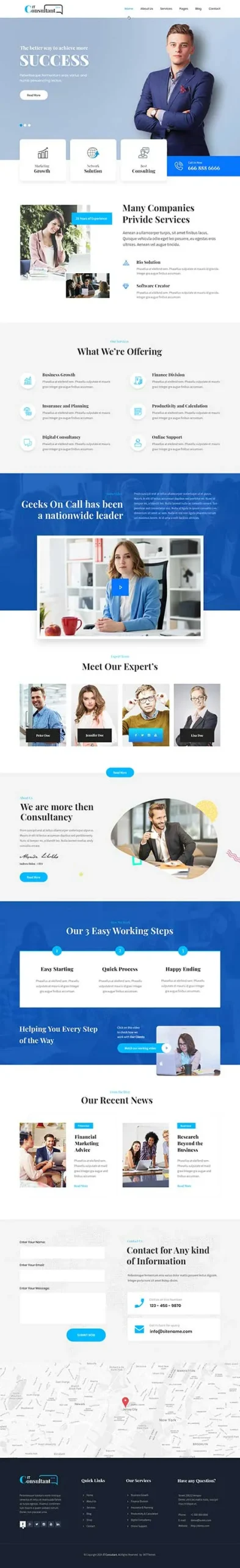 IT WordPress Template