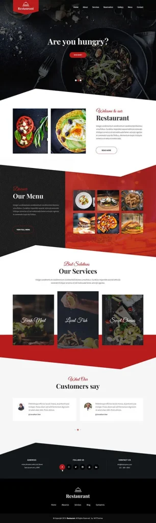 Japanese Restaurant WordPress Theme