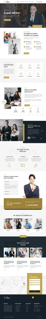 Law Firm WordPress Theme