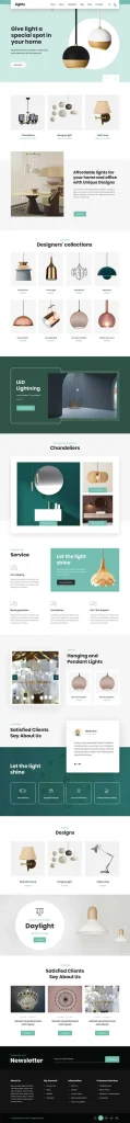 Lighting WordPress Theme