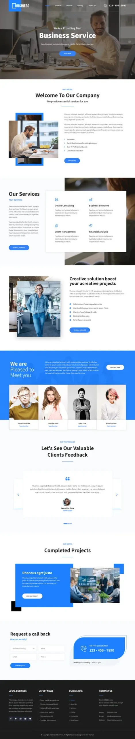 Local Business Directory WordPress Theme