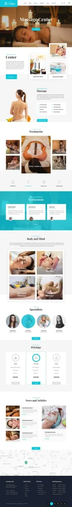 Massage WordPress Themes