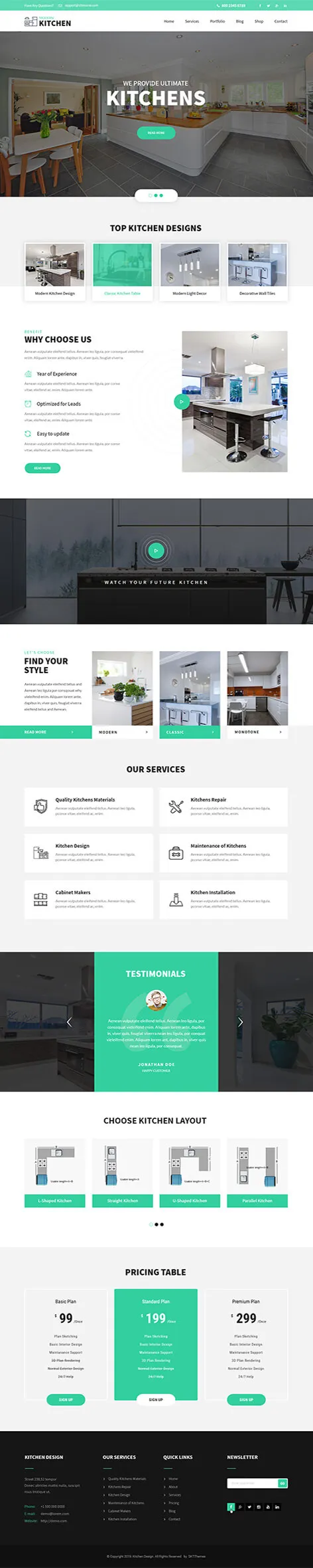 Modular WordPress Theme