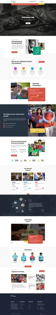 NonProfit WordPress theme