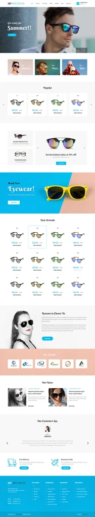 Optometry WordPress Theme