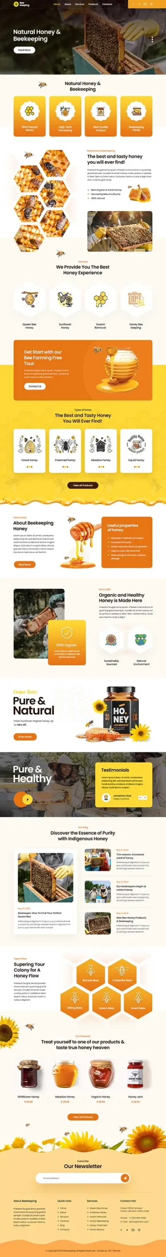 Organic Shop WordPress Theme