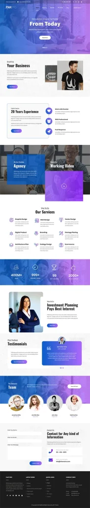 Small Business WordPress Theme