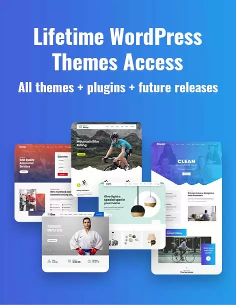 Lifetime Package - Lifetime Access WordPress Themes