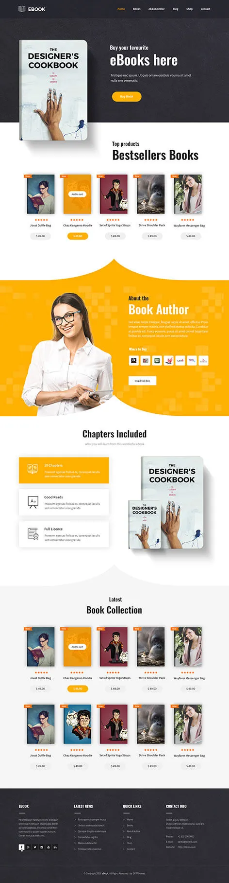 ebook Store WordPress Theme